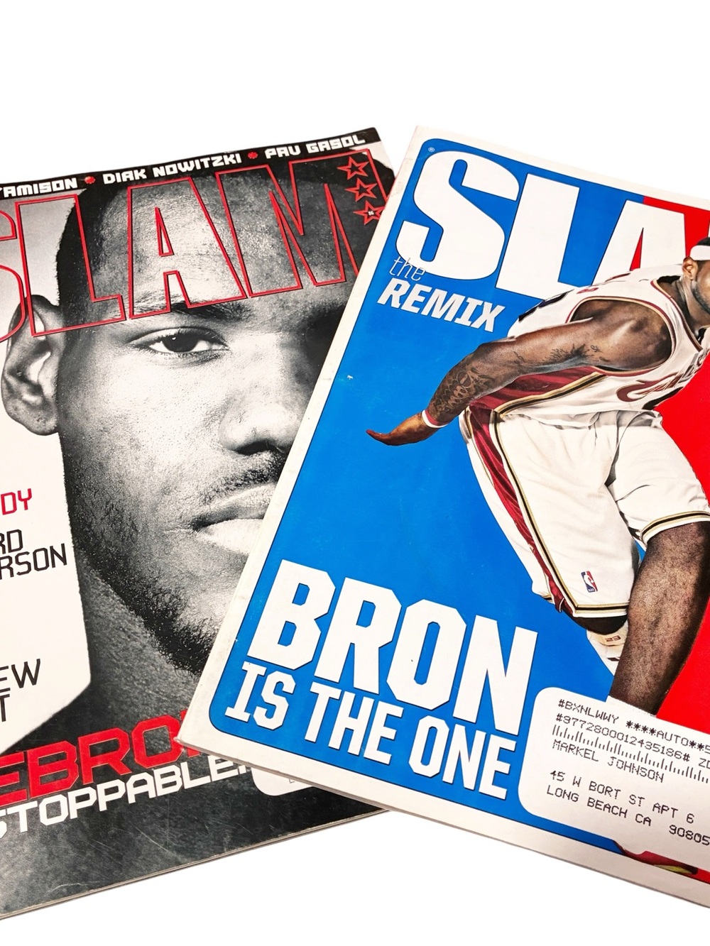 Slam Magazine LeBron James Basketball NBA Media Book